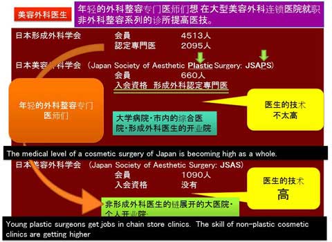 jsaosとjsasの会員数の説明スライド