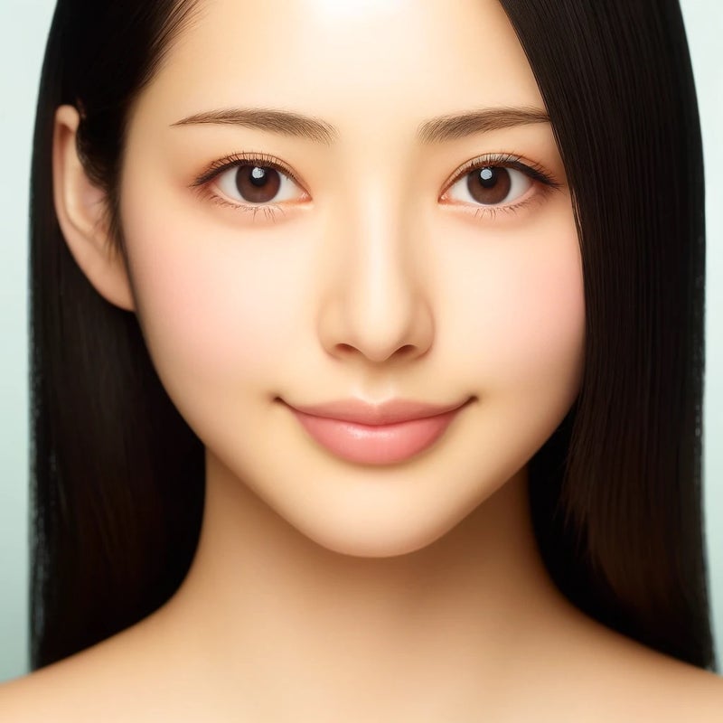 整形後のイメージ(アップノーズで鼻の穴のある面が正面から見えやすいタイプ(豚鼻))
